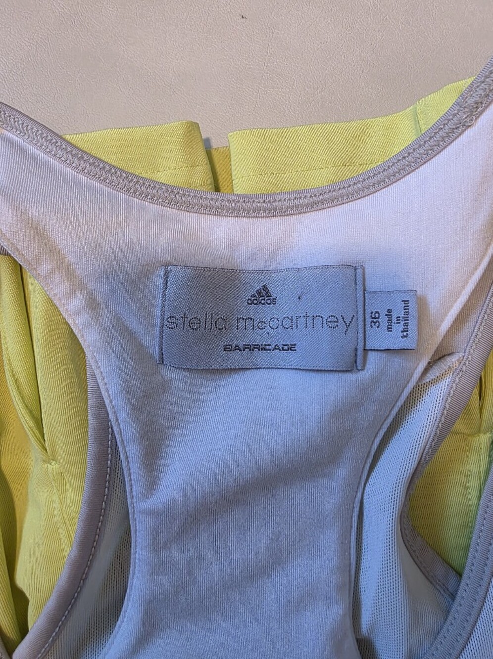 Adidas By Stella McCartney Retro Tennis Sports Mini Dress Size 36 - Picture 7 of 7